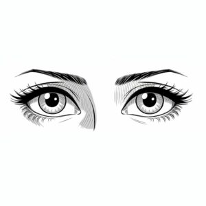 子供向けのマンガの目の描き方