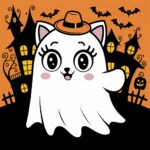 ハロウィン 塗り絵