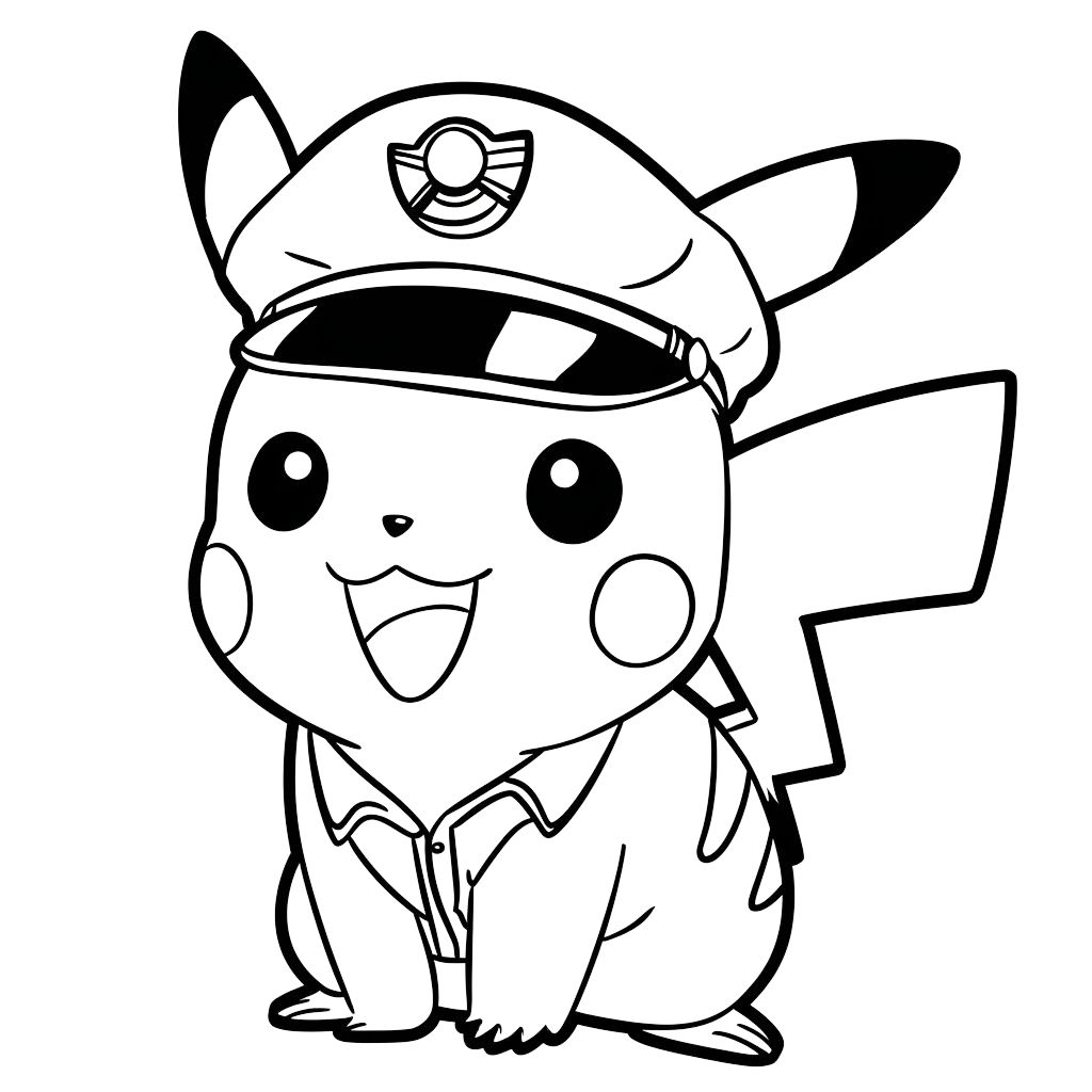 塗り絵ポケモン