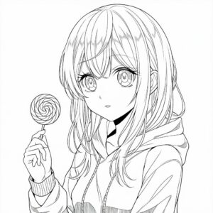 ぬりえ 女の子 印刷可能