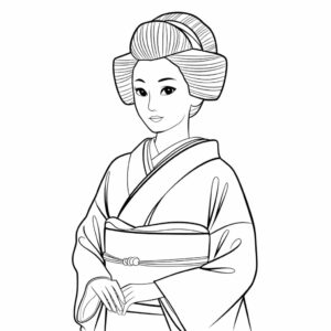 ぬりえ 女の子 無料印刷