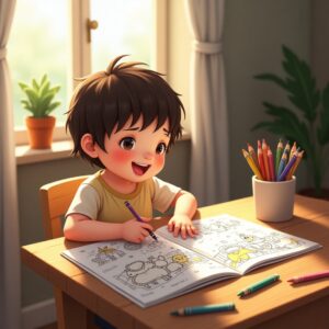 子どもはいつからぬりえを始められる？年齢別ガイド