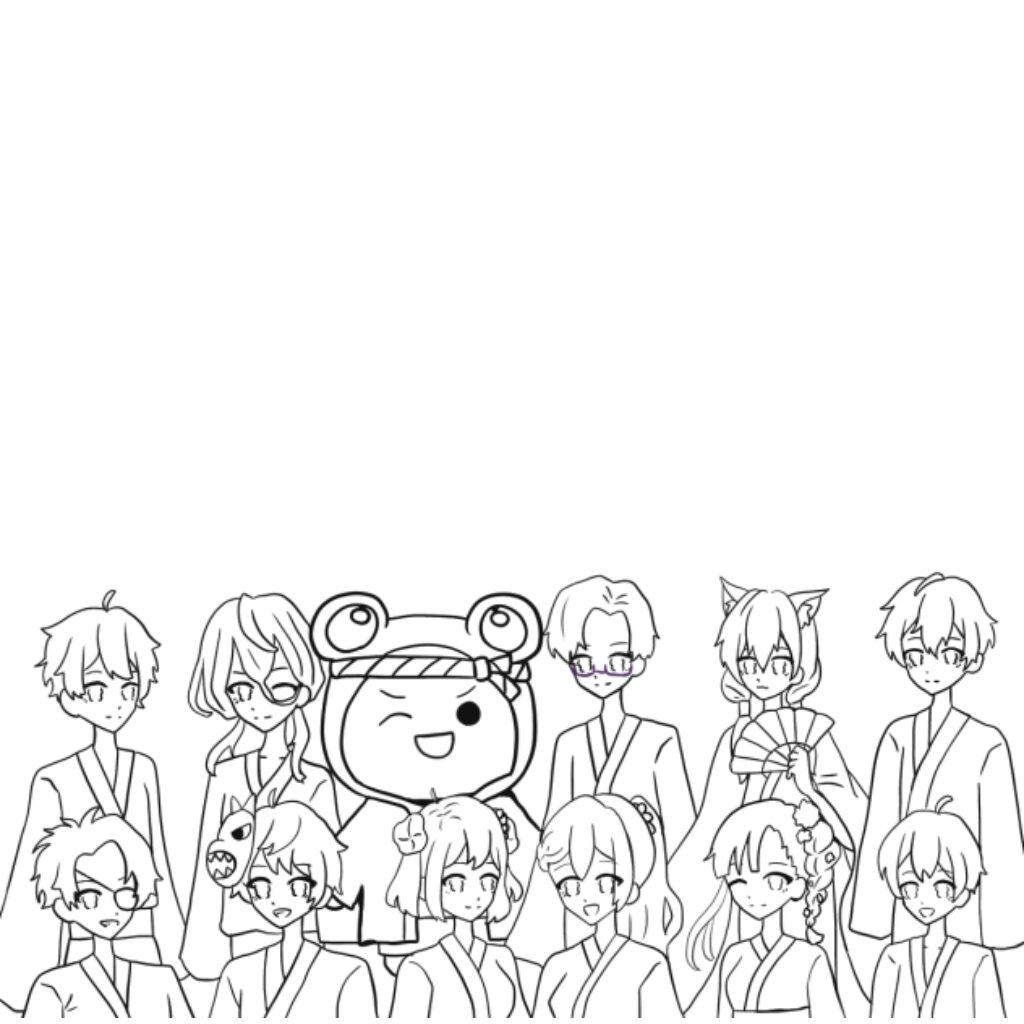 カラフルピーチ塗り絵 無料ダウンロード 2025