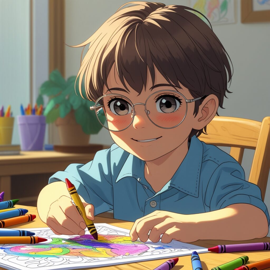 早いうちから子どもにぬりえを教えるには？目を守る方法もチェック