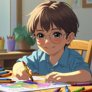 早いうちから子どもにぬりえを教えるには？目を守る方法もチェック