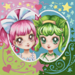 ワンダフル プリキュア 塗り絵