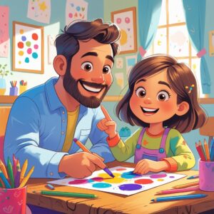 子どものぬりえ指導でよくある間違いとその解決策