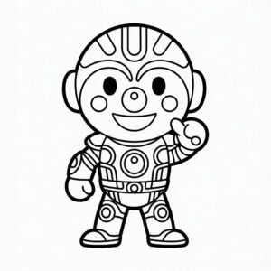 anpanman nurie hajimete no