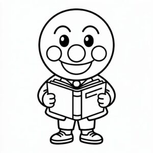 anpanman nurie ouchi de purinto