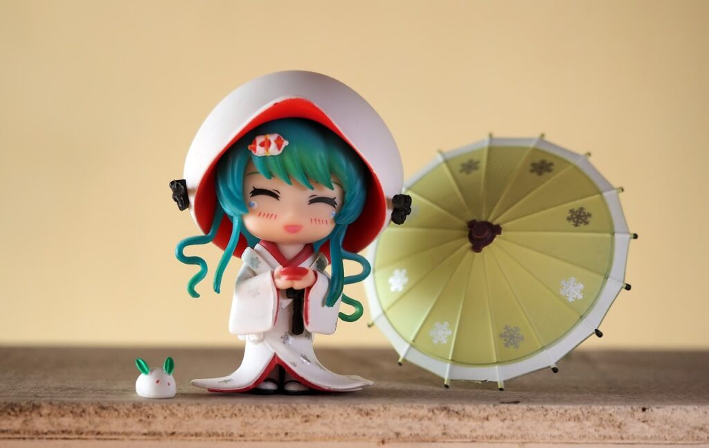 初音 ミク 塗り絵のプラクティス