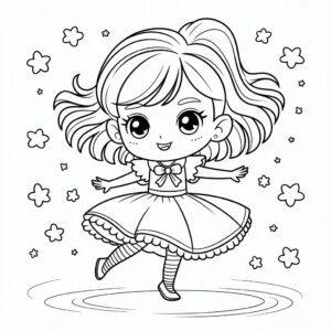 nurie kawaii yume fuwafuwa