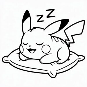 pikachuu nurie anshin purinto