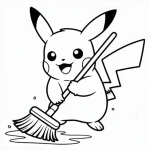 pikachuu nurie iro asobi