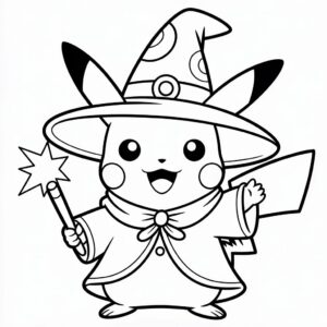 pikachuu nurie iroiro