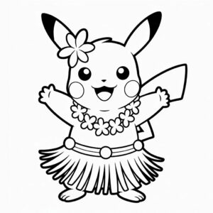pikachuu nurie iroiro sentaku