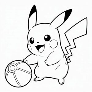 pikachuu nurie oekaki puran