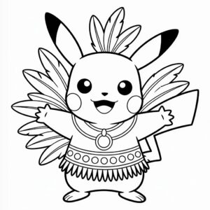pikachuu nurie shoukai muryou