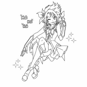 キュアブラック 塗り絵 PDF