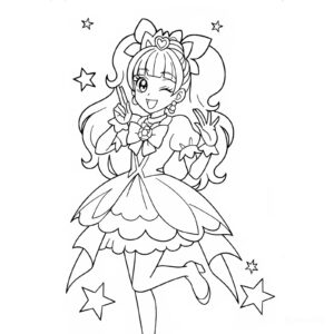 キュアプレシャス ぬりえ PDF