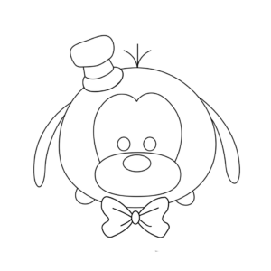 ツムツム 塗り絵 PDF 子供向け