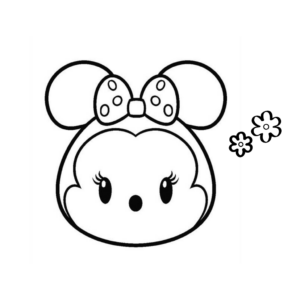 ツムツム 塗り絵 PDF 無料