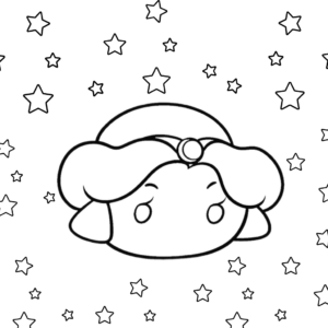 ツムツム 塗り絵 ダウンロード プリント用