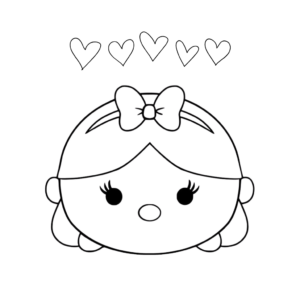 ツムツム 塗り絵 ダウンロード 素材