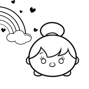ツムツム 塗り絵 無料 プリント