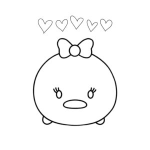 無料 ツムツム 塗り絵 PDF