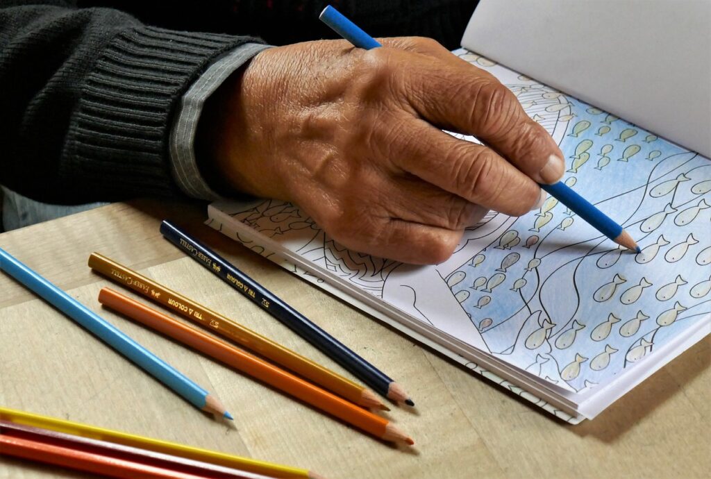 塗り絵 線画を楽しむためのヒント