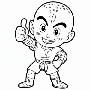 kuririn nurie kodomomuke
