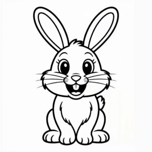 usagi nurie kawaii