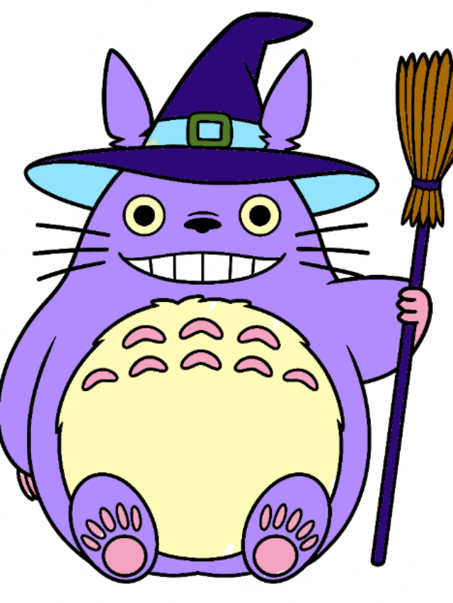 トトロ 塗り絵