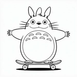 totoro nurie jouzu ni nurou