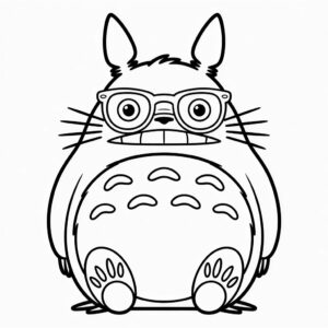 totoro nurie kantan de kirei