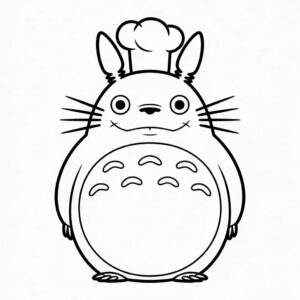 totoro nurie oekaki tanoshii