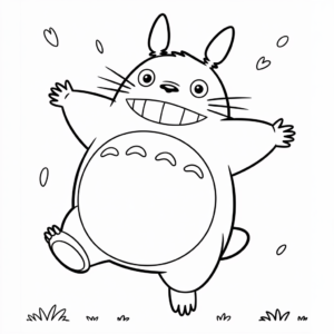 totoro nurie purinto dekiru
